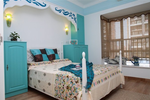 藍(lán)色地中海裝飾設(shè)計(jì)