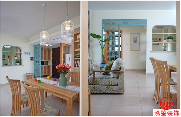 合肥裝修公司田園風(fēng)格餐廳設(shè)計(jì)案例