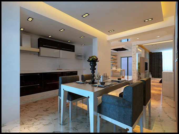 現(xiàn)代雅致主義客廳設(shè)計效果 裝修公司泓鑒裝飾裝修設(shè)計