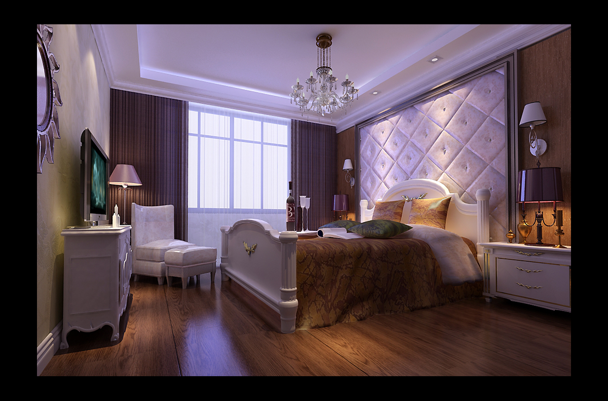 新古典風(fēng)格臥室裝修設(shè)計