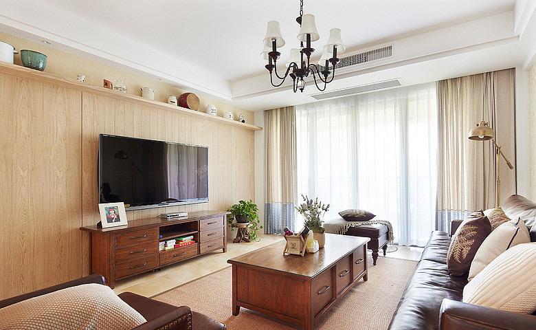 美式風(fēng)格效果圖