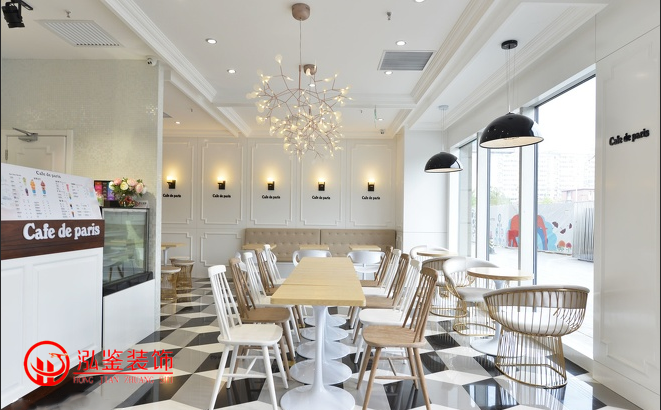 甜品店裝修效果圖-北歐風(fēng)格甜品店裝修效果圖