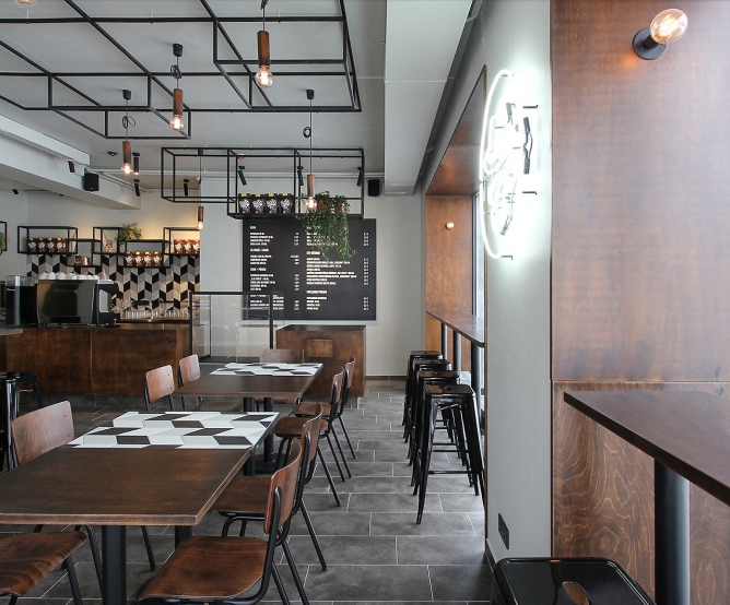 現(xiàn)代風(fēng)格咖啡廳裝修案例